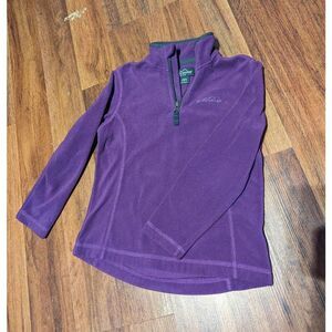 Eddie Bauer 1/4 zip kids fleece size 5